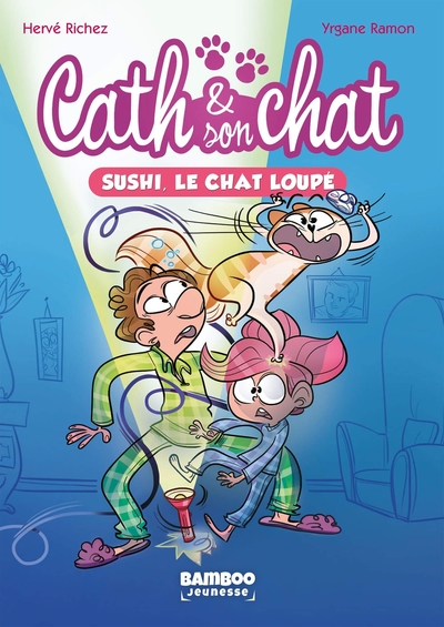 CATH ET SON CHAT - POCHE VOLUME 01 - SUSHI, LE CHAT LOUPE - NOUVELLE EDITIO