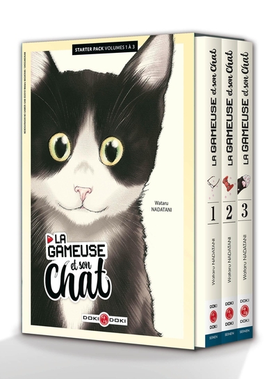 GAMEUSE ET SON CHAT - STARTER PACK VOL. 01-03