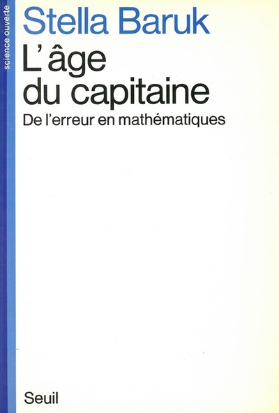 AGE DU CAPITAINE