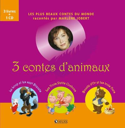 3 CONTES D´ANIMAUX - PLUS BEAUX CONTES DU MONDE M. JOBERT