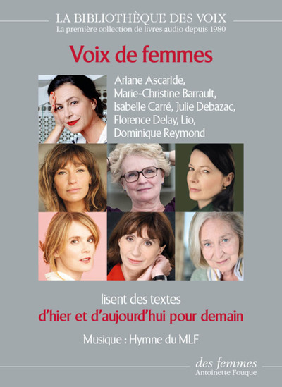 VOIX DE FEMMES D´HIER ET D´AUJOURD´HUI POUR DEMAIN - 1 CD MP3