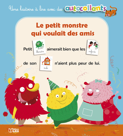 AUTOCOLLANTS HISTOIRE MONSTRE