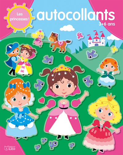 AUTOCOLLANTS M´AMUSE PRINCESSE