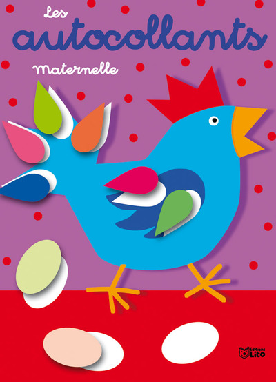 AUTOCOLLANTS MATERNELLE : LA POULE
