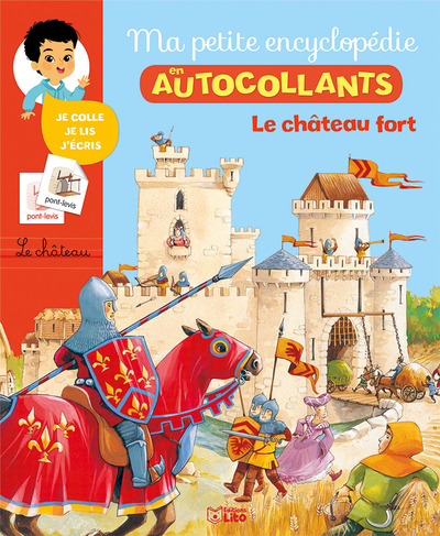 MA PETITE ENCYCLOPEDIE EN AUTOCOLLANT : CHATEAU FORT