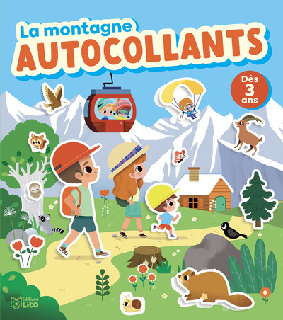 LA MONTAGNE AUTOCOLLANTS 3 ANS
