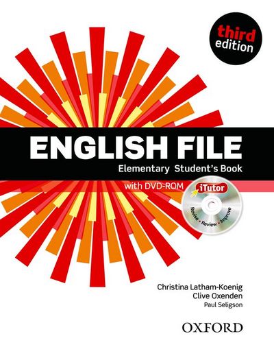 ENGLISH FILE 3RD EDITION ELEMENTARY: STUDENT´S BOOK & ITUTOR PACK
