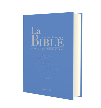 BIBLE TRADUCTION LITURGIQUE AVEC NOTES EXPLICATIVES (COMPACTE - BLEU CLA