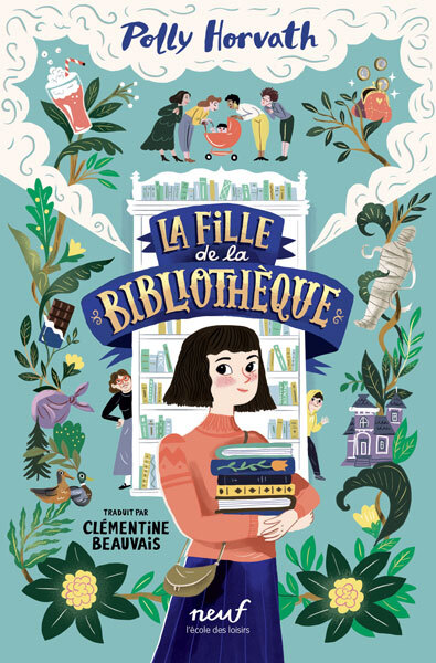 FILLE DE LA BIBLIOTHEQUE