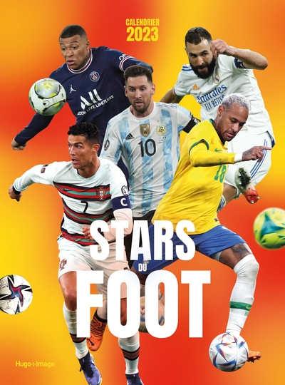 CALENDRIER MURAL STARS DU FOOT 2023