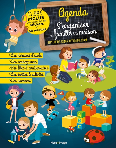 AGENDA S´ORGANISER EN FAMILLE 2024 - 2025