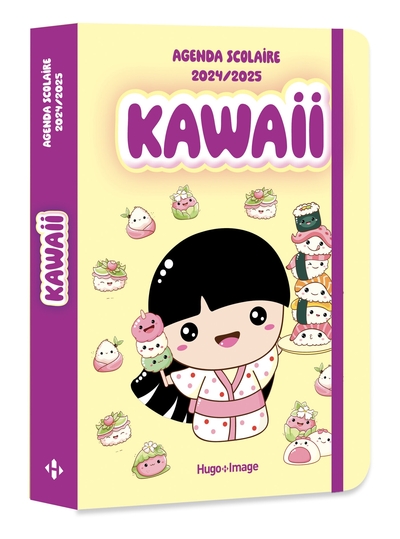 AGENDA SCOLAIRE KAWAII 2024-2025