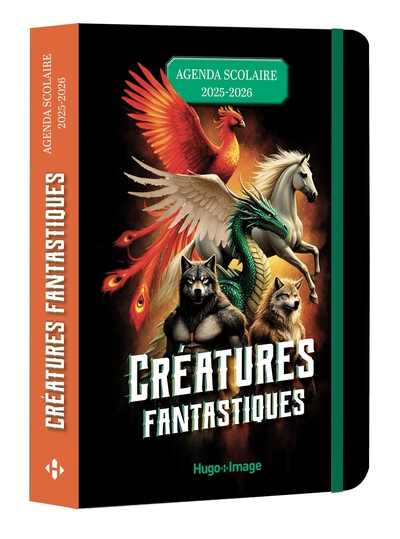 AGENDA SCOLAIRE CREATURES FANTASTIQUES 2025-2026