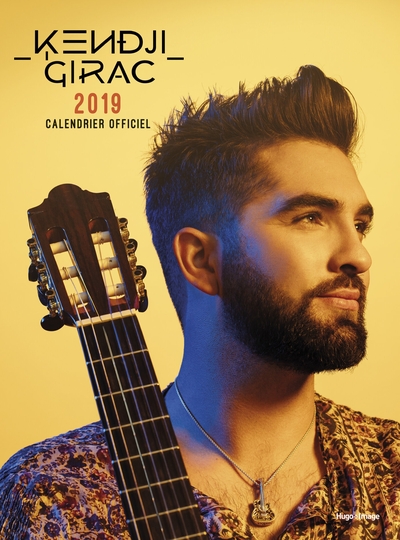 CALENDRIER OFFICIEL MURAL KENDJI GIRAC 2019