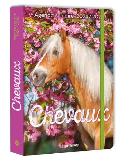 AGENDA SCOLAIRE CHEVAUX 2024-2025