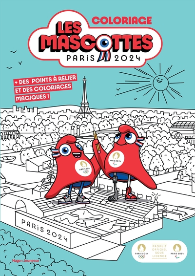 COLORIAGE MASCOTTE PARIS 2024