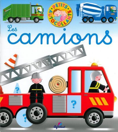 CAMIONS PETITS AUTOCOLLANTS