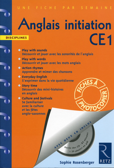 ANGLAIS INITIATION CE1 + CD