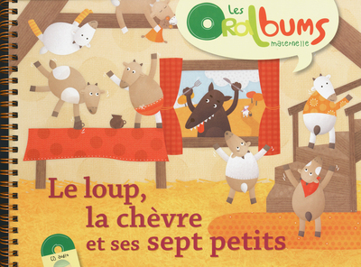 LOUP  LA CHEVRE ET SES SEPT PETITS