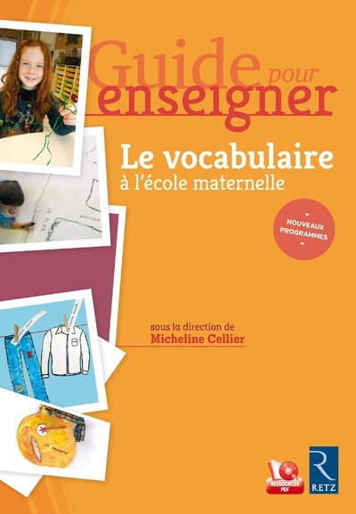 VOCABULAIRE A L´ECOLE MATERNELLE + CD - GUIDE POUR ENSEIGNER + TELECHARG