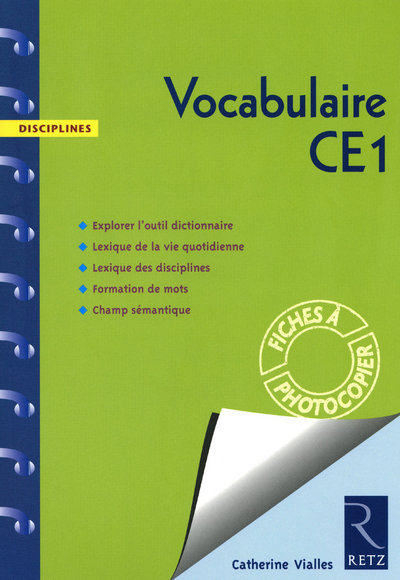 VOCABULAIRE CE1