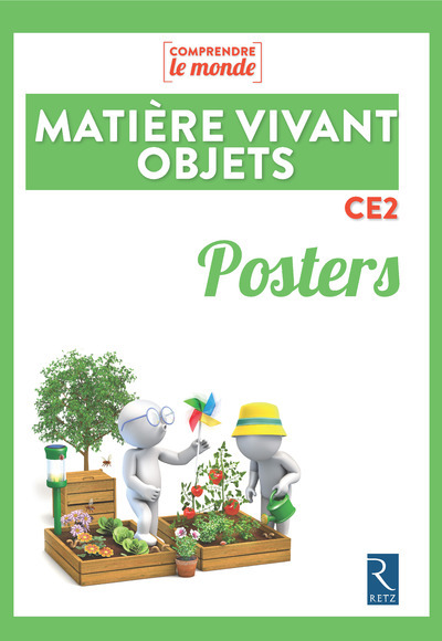 POSTERS MATIERE VIVANT, OBJETS CE2