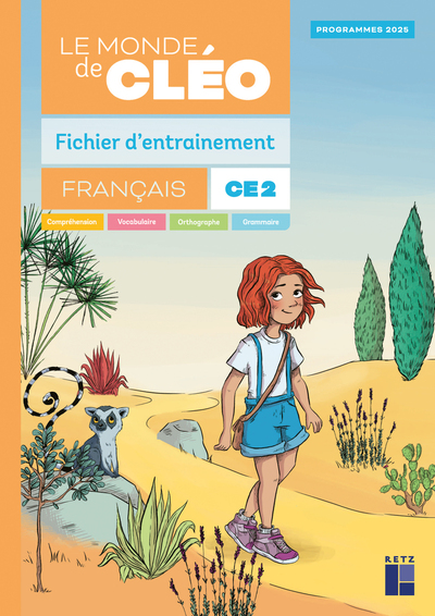MONDE DE CLEO CE2 - FICHIER D´ENTRAINEMENT + AIDE MEMOIRE - PROGRAMMES 2025