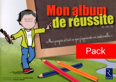 PACK DE 10 ALBUM DE REUSSITE
