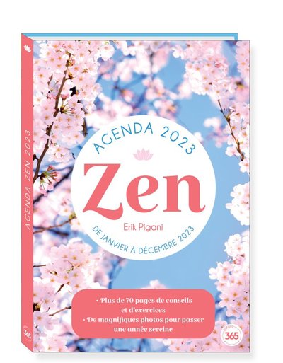 AGENDA LOISIRS ZEN 2023 AVEC 70 PAGES DE CONSEILS ET D´EXERCICES POUR UNE ANNEE SEREINE