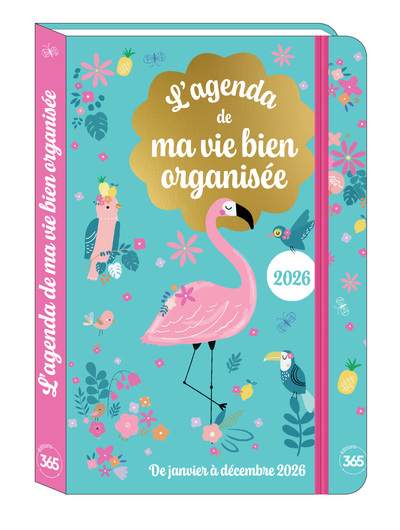 AGENDA POCKET MA VIE BIEN ORGANISEE 2026 12 MOIS