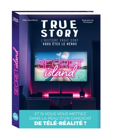 TRUE STORY POP CULTURE - SECRET ISLAND, LIVRE DONT VOUS ETES LE HEROS ADULTE