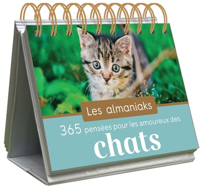 ALMANIAK INSPIRATION 365 PENSEES POUR LES AMOUREUX DES CHATS NE