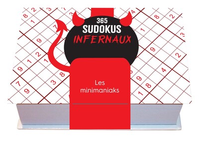 MINIMANIAK 365 SUDOKUS INFERNAUX - MINI-CALENDRIER, 1 GRILLE PAR JOUR