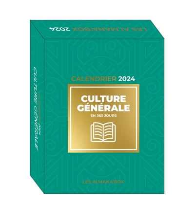 GRAND CALENDRIER ALMANA´BOX CULTURE GENERALE EN 365 JOURS 2024