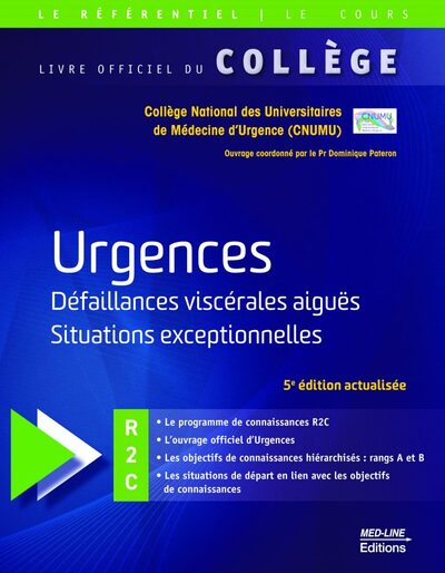 COLLEGE NATIONAL D´URGENCES 5ED - URGENCES DEFAILLANCES VISSERALES AIGUES