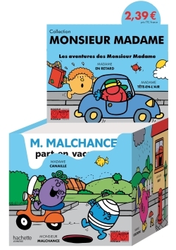 BOITE N 7 LES AVENTURES DES MONSIEUR MADAME 6 TITRES X 6EX