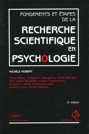 RECHERCHES SCIENTIFIQUES PSYCHOLOGIE