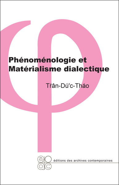 PHENOMENOLOGIE ET MATERIALISME DIALECTIQUE