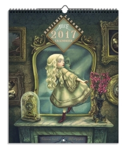 ALICE DE L´AUTRE COTE DU MIROIR CALENDRIER 2017