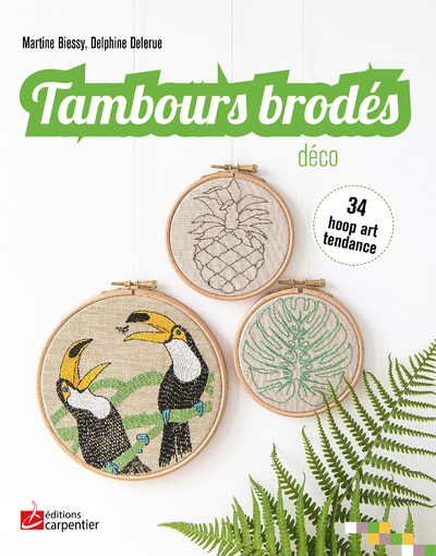 TAMBOURS BRODES DECO