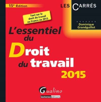 ESSENTIEL DU DROIT DU TRAVAIL 2015 (L´)