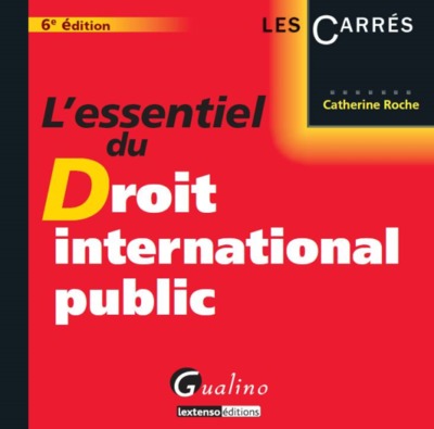 ESSENTIEL DU DROIT INTERNATIONAL PUBLIC 6EME EDITION (L´)
