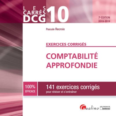 DCG 10 - EXERCICES CORRIGES - COMPTABILITE APPROFONDIE - 7EME EDITION - 139