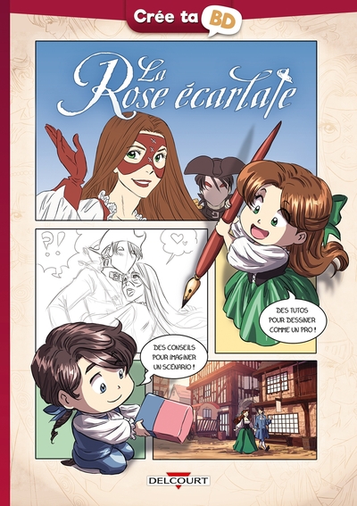 ROSE ECARLATE - CREE TA BD