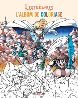 LEGENDAIRES - ALBUM DE COLORIAGE 02