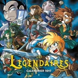 CALENDRIER 2017 LES LEGENDAIRES