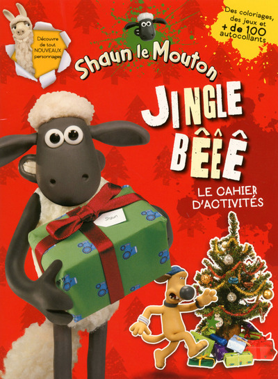 CAHIER D´ACTIVITES SHAUN LE MOUTON JINGLE BEEE