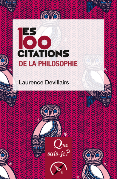 100 CITATIONS DE LA PHILOSOPHIE