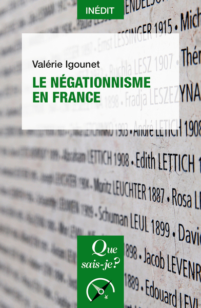 NEGATIONNISME EN FRANCE