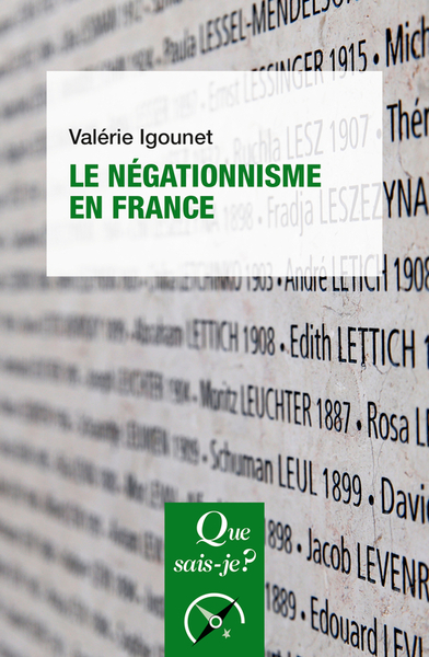 NEGATIONNISME EN FRANCE